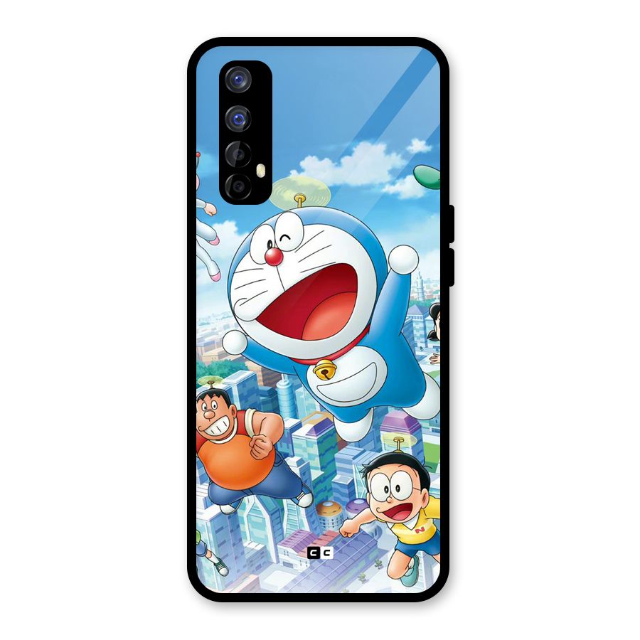 Doremon Flying Glass Back Case for Realme Narzo 20 Pro