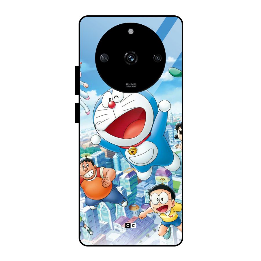 Doremon Flying Glass Back Case for Realme Narzo 60 5G