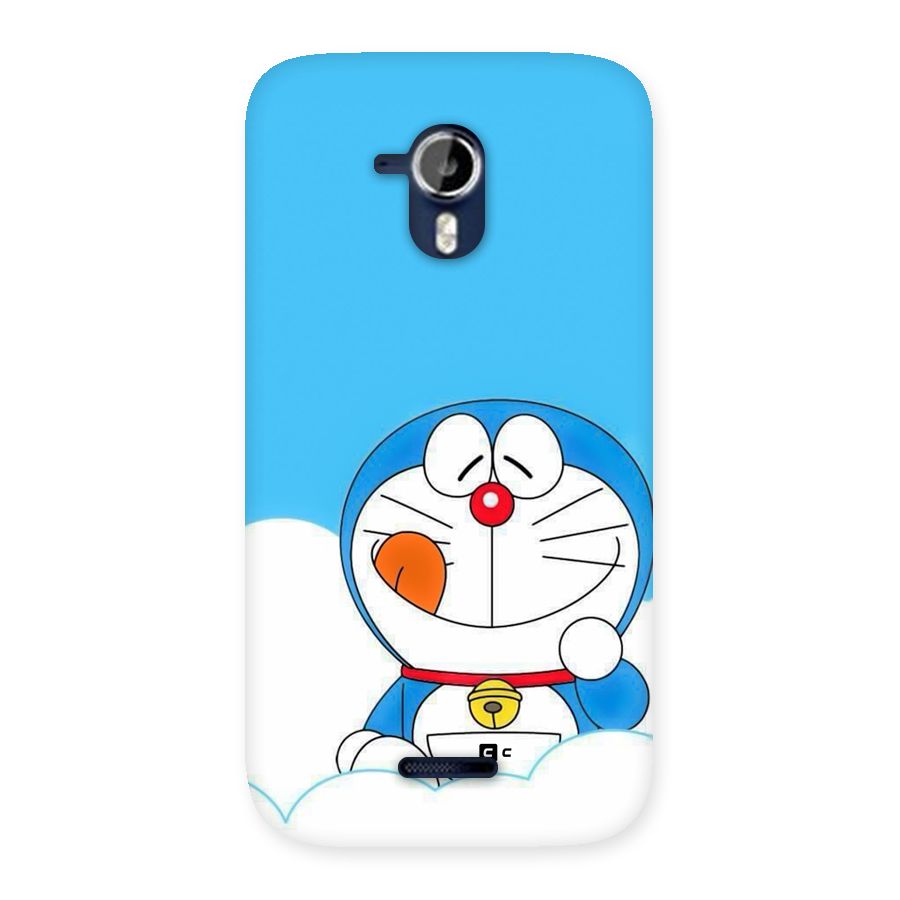 Doremon On Clouds Back Case for Canvas Magnus A117