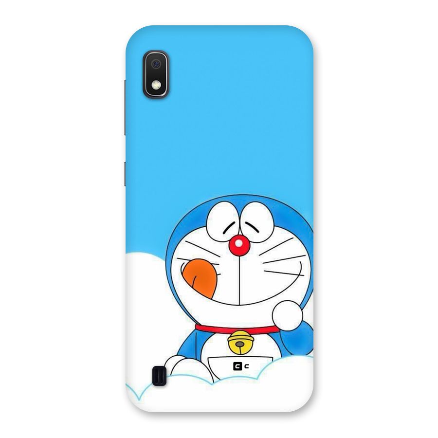 Doremon On Clouds Back Case for Galaxy A10