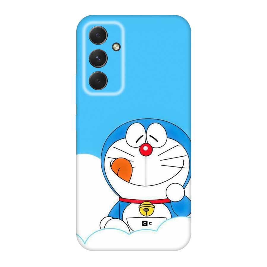 Doremon On Clouds Back Case for Galaxy A54
