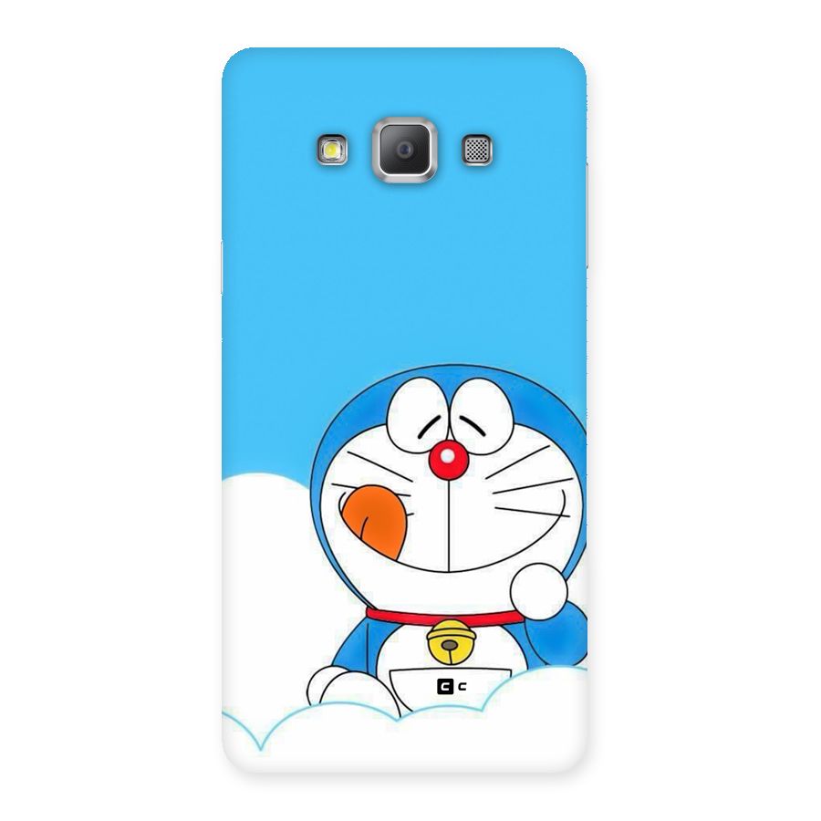 Doremon On Clouds Back Case for Galaxy A7