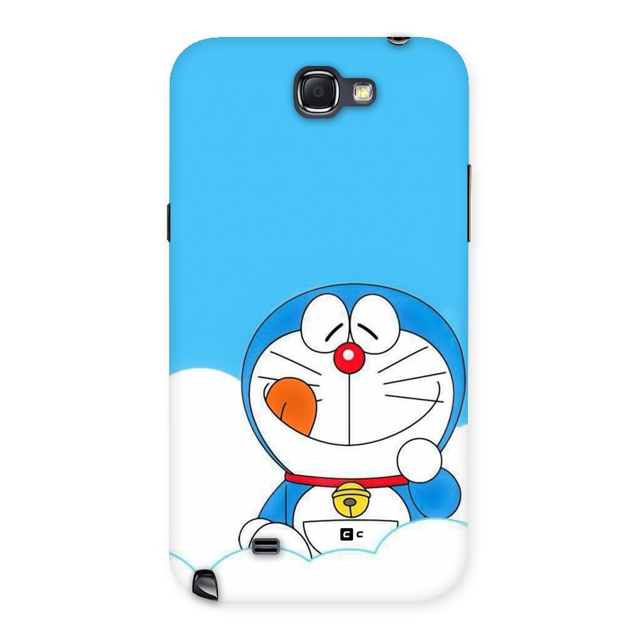 Doremon On Clouds Back Case for Galaxy Note 2
