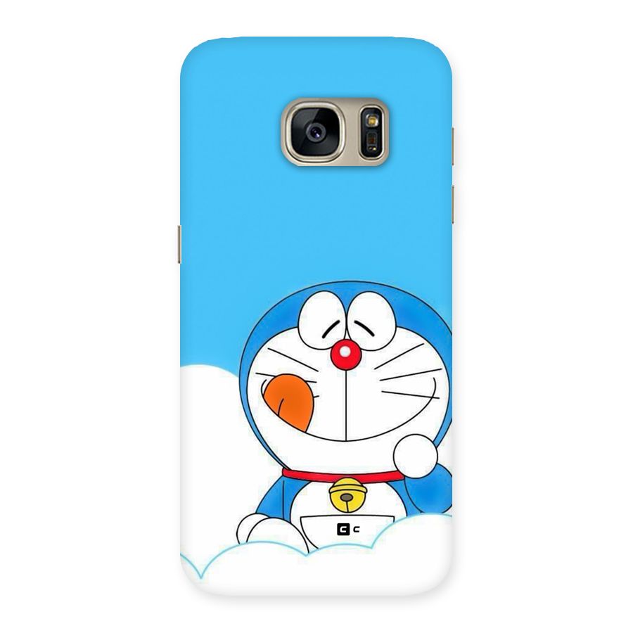 Doremon On Clouds Back Case for Galaxy S7