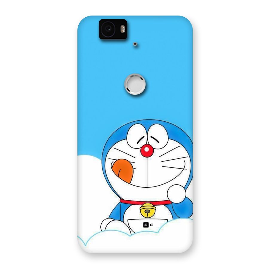 Doremon On Clouds Back Case for Google Nexus 6P