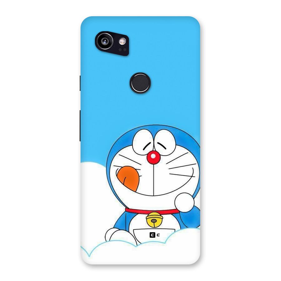 Doremon On Clouds Back Case for Google Pixel 2 XL