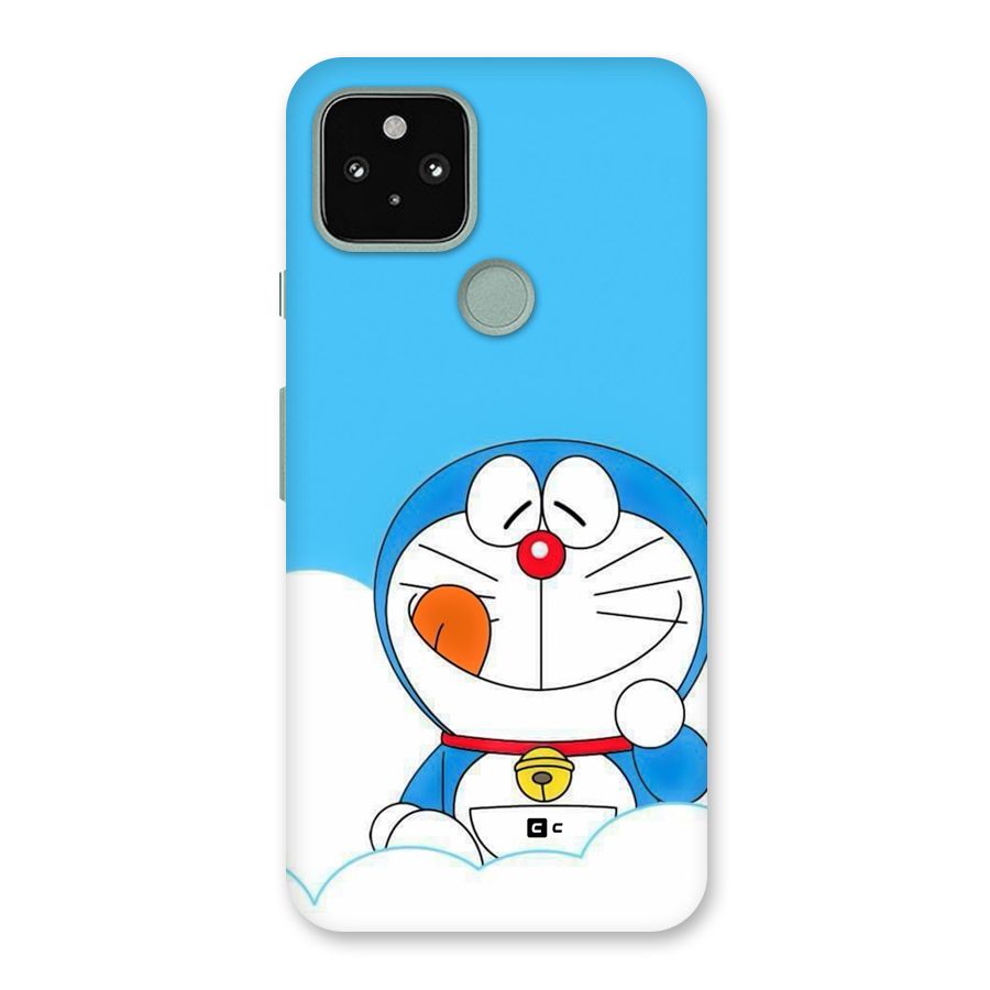 Doremon On Clouds Back Case for Google Pixel 5