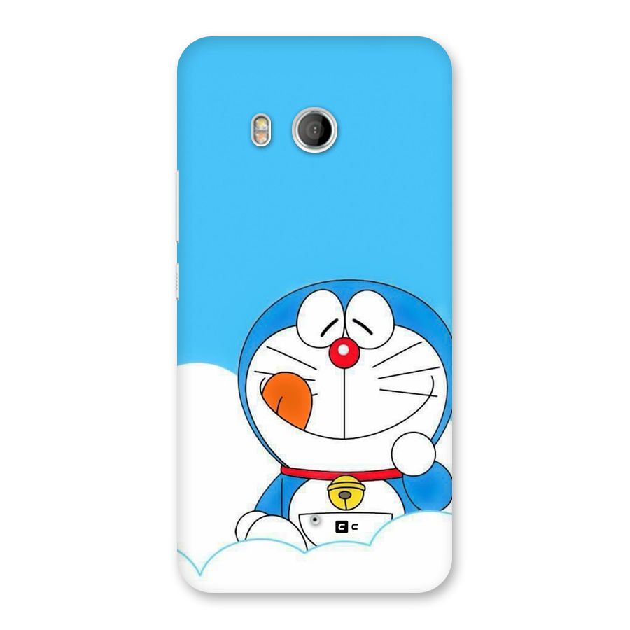 Doremon On Clouds Back Case for HTC U11
