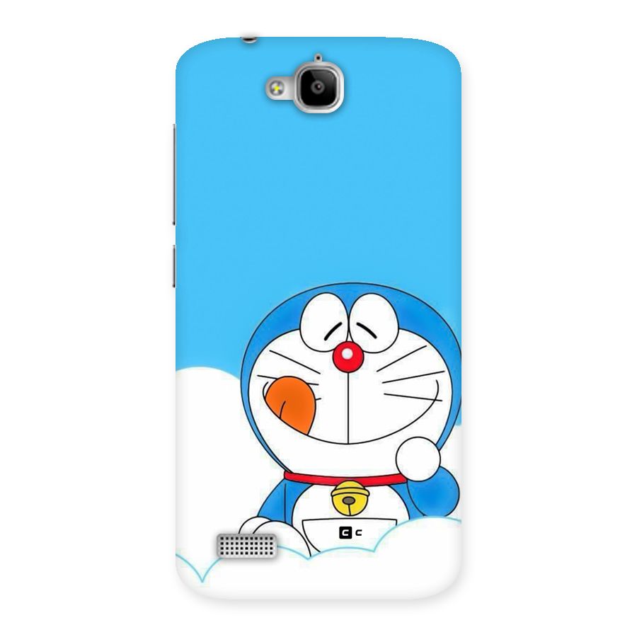 Doremon On Clouds Back Case for Honor Holly