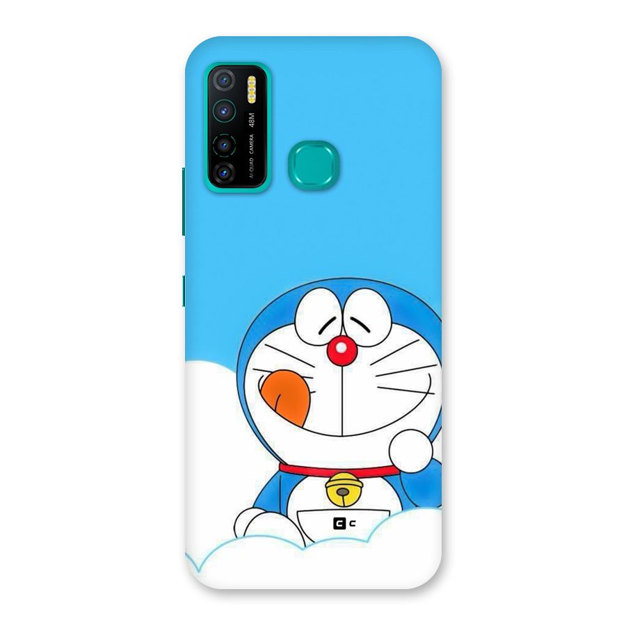 Doremon On Clouds Back Case for Infinix Hot 9 Pro