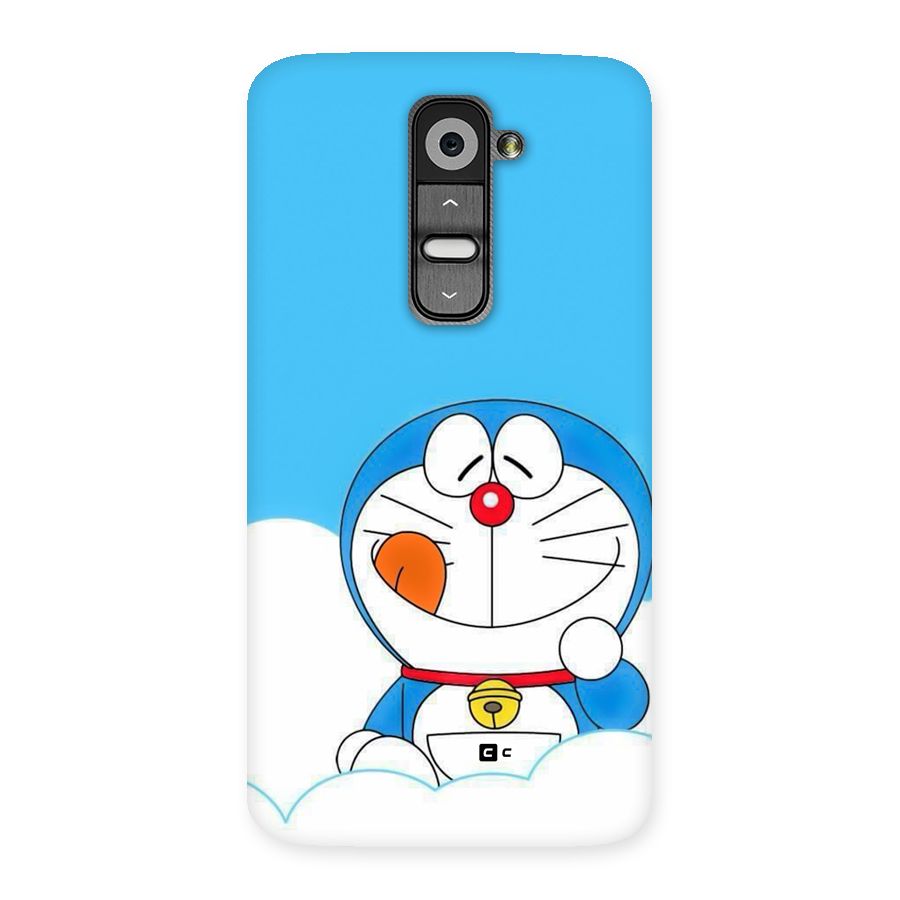 Doremon On Clouds Back Case for LG G2