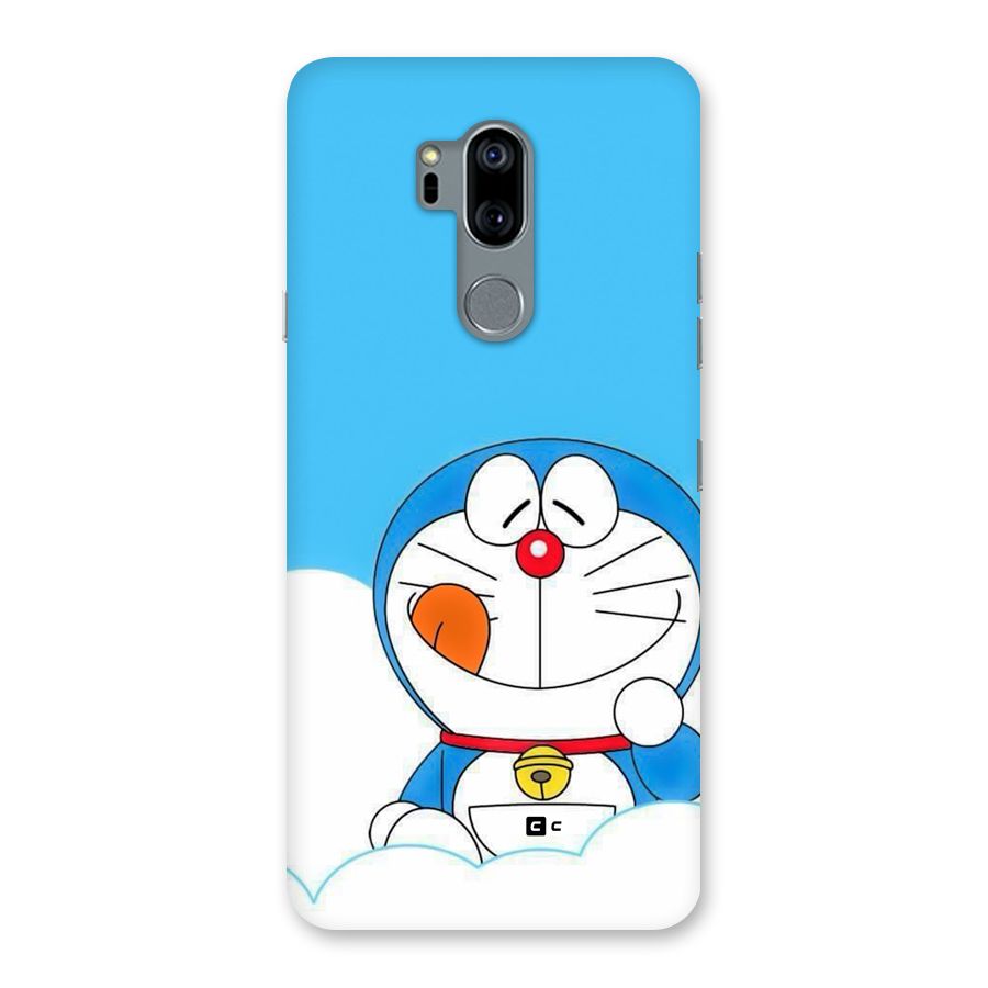 Doremon On Clouds Back Case for LG G7