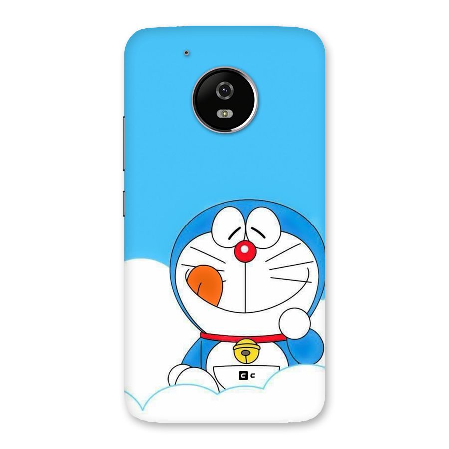 Doremon On Clouds Back Case for Moto G5