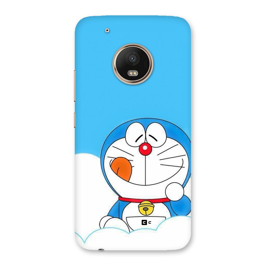 Doremon On Clouds Back Case for Moto G5 Plus