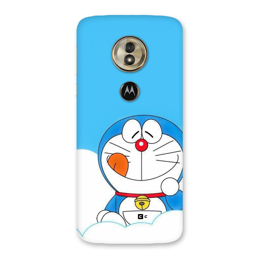 Doremon On Clouds Back Case for Moto G6 Play