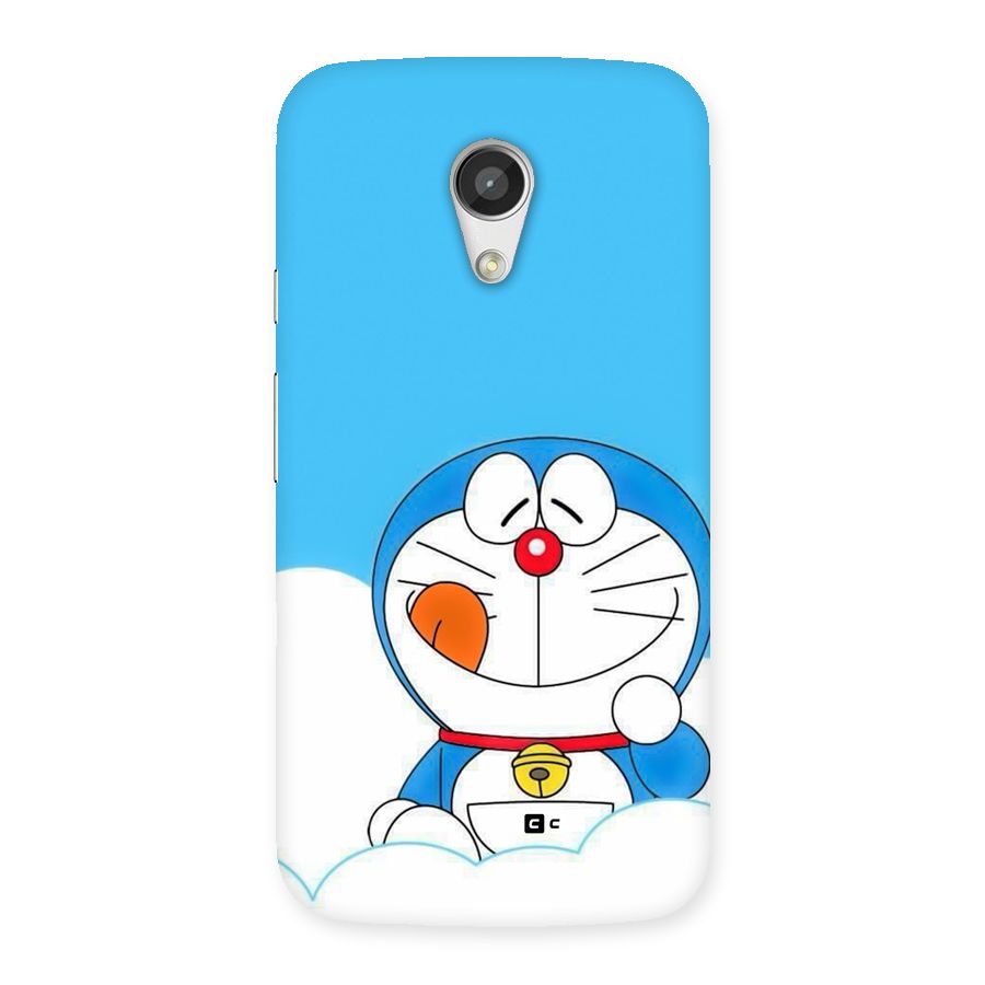 Doremon On Clouds Back Case for Moto G 2nd Gen