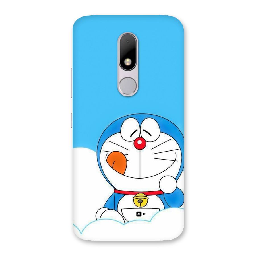 Doremon On Clouds Back Case for Moto M