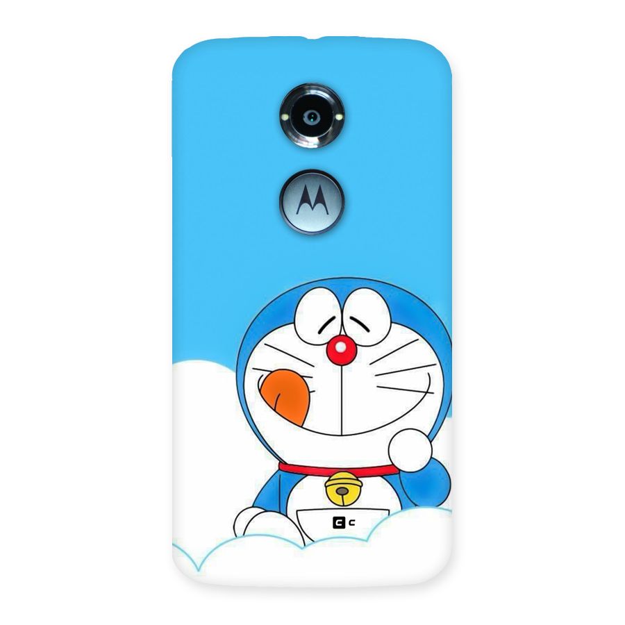 Doremon On Clouds Back Case for Moto X2