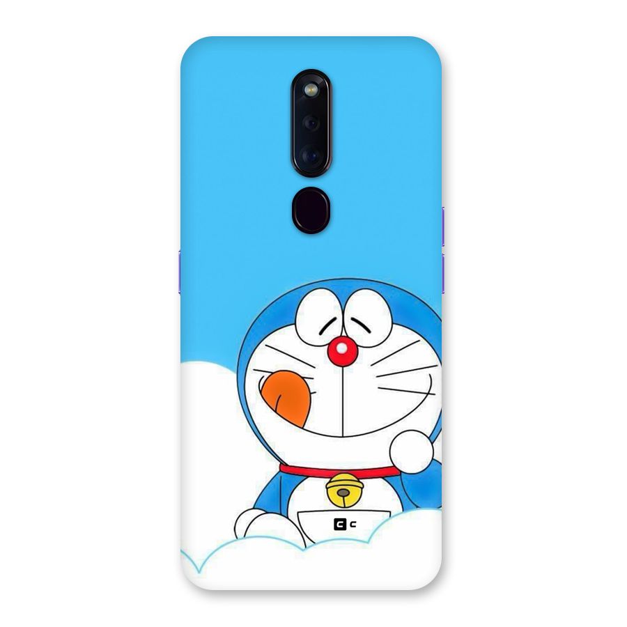Doremon On Clouds Back Case for Oppo F11 Pro