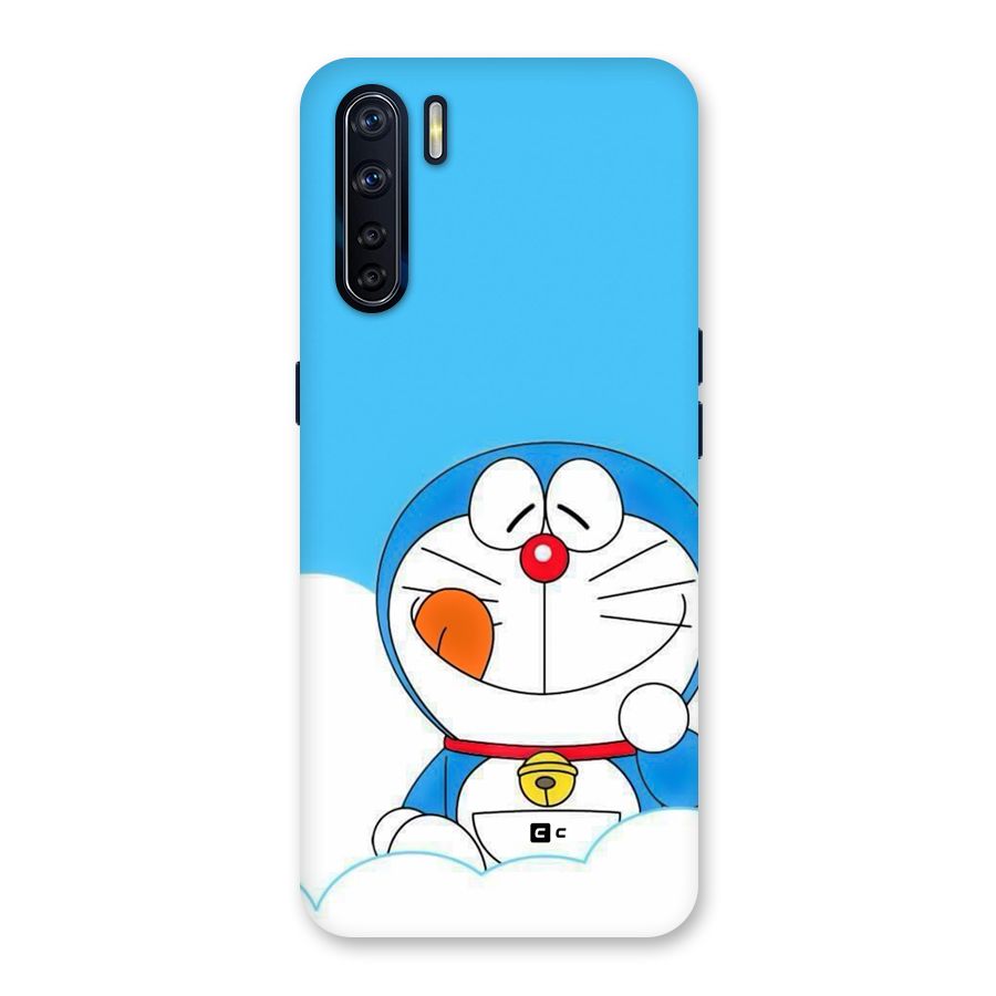 Doremon On Clouds Back Case for Oppo F15
