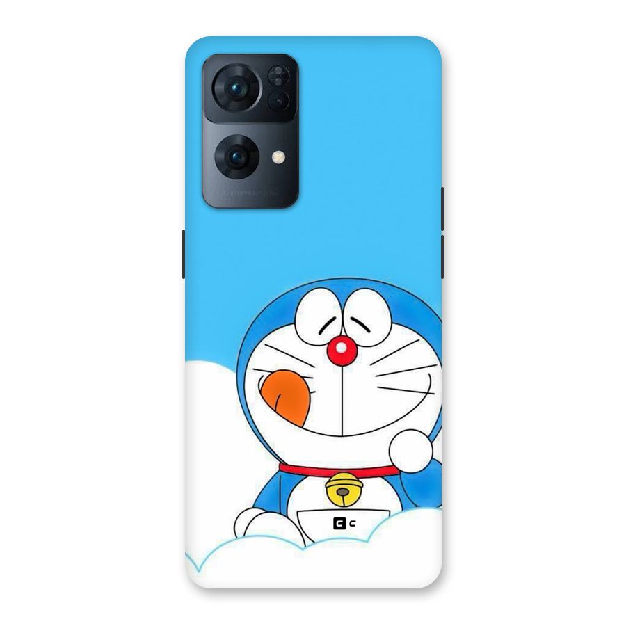 Doremon On Clouds Back Case for Oppo Reno7 Pro 5G