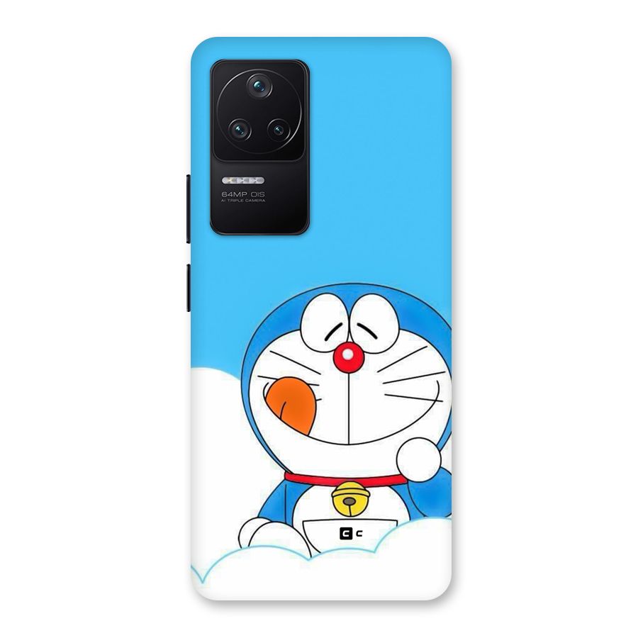Doremon On Clouds Back Case for Poco F4 5G