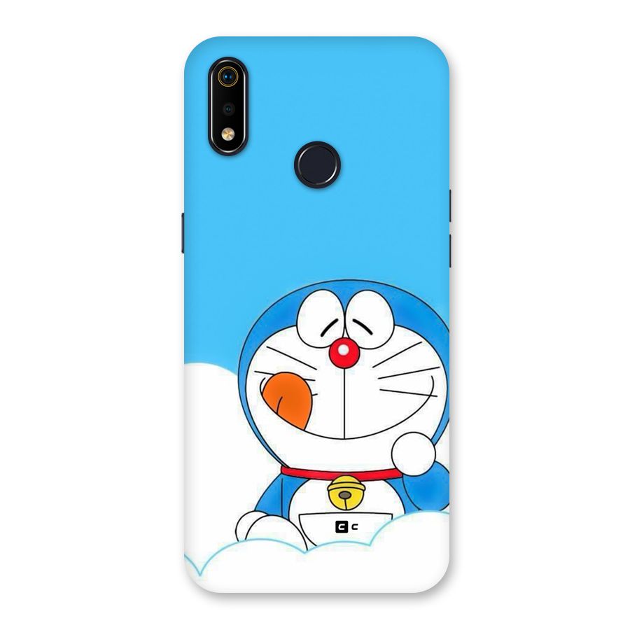 Doremon On Clouds Back Case for Realme 3i
