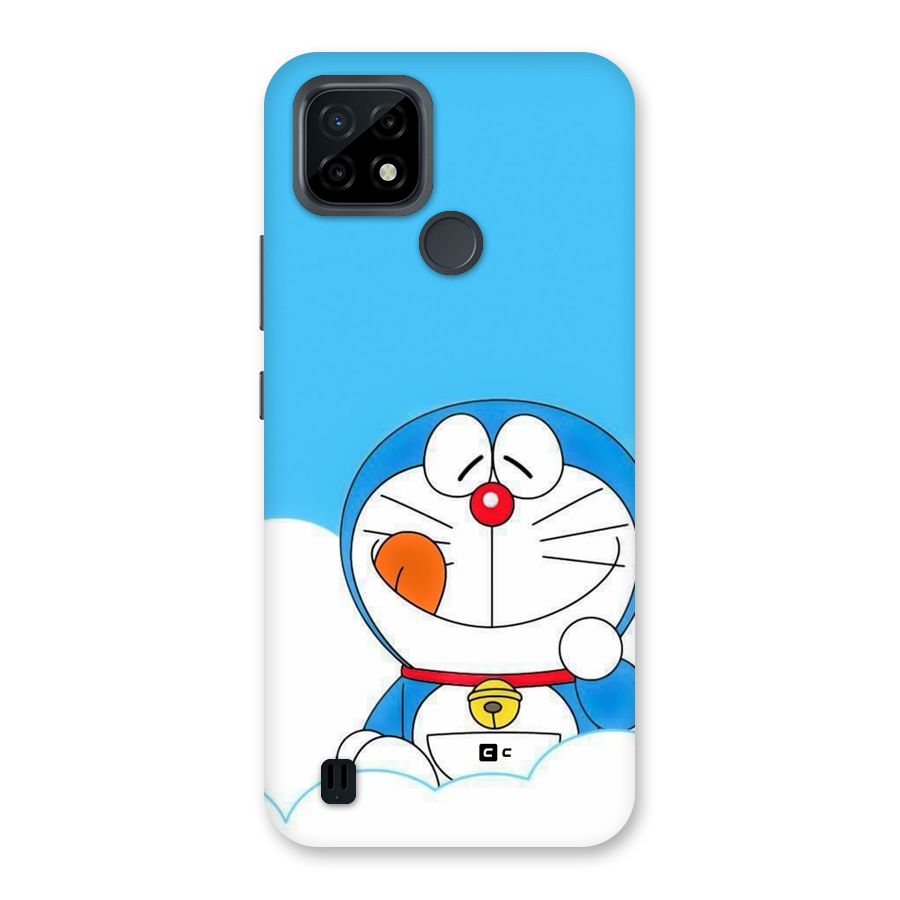 Doremon On Clouds Back Case for Realme C21
