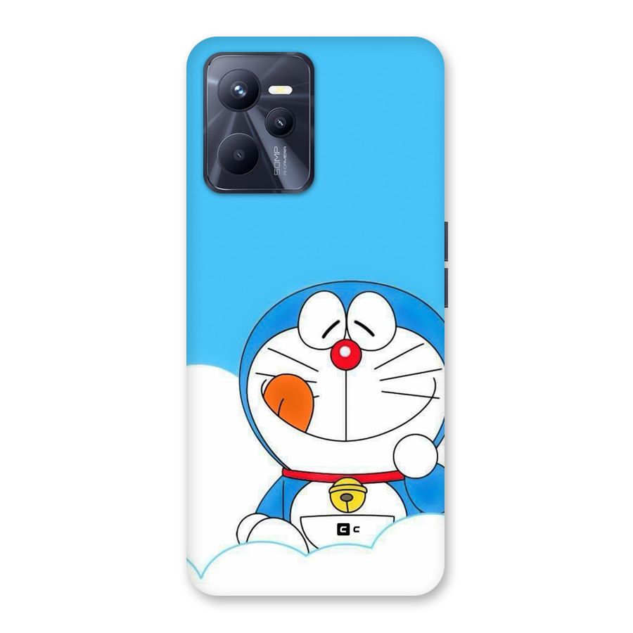Doremon On Clouds Back Case for Realme C35
