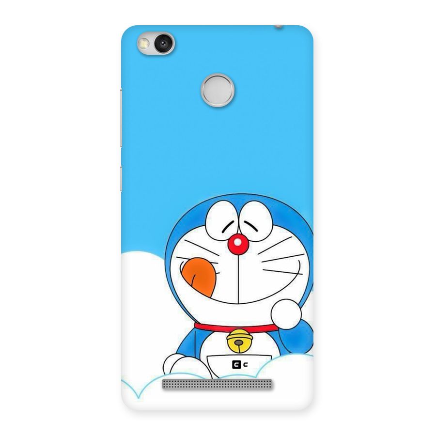 Doremon On Clouds Back Case for Redmi 3S Prime