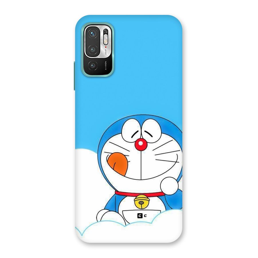 Doremon On Clouds Back Case for Redmi Note 10T 5G