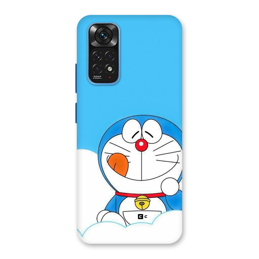 Doremon On Clouds Back Case for Redmi Note 11S
