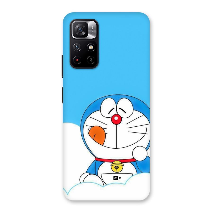 Doremon On Clouds Back Case for Redmi Note 11T 5G