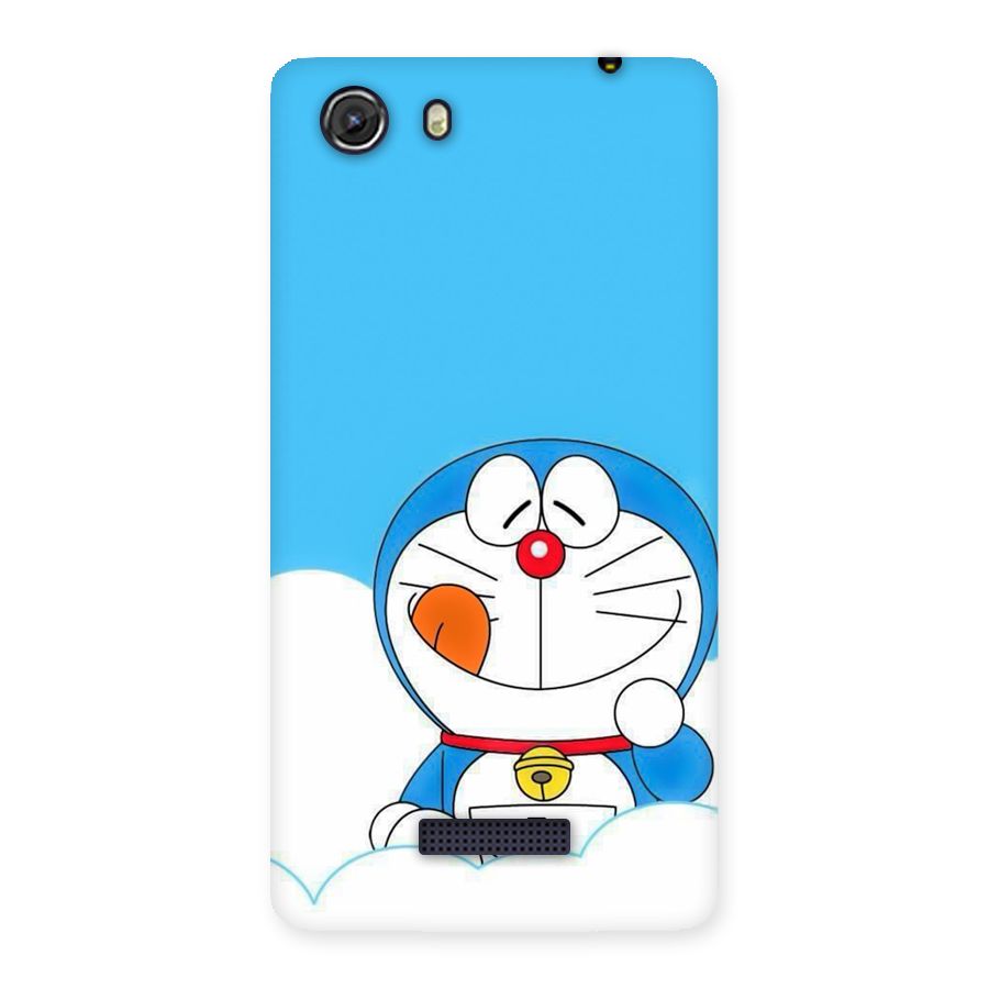 Doremon On Clouds Back Case for Unite 3