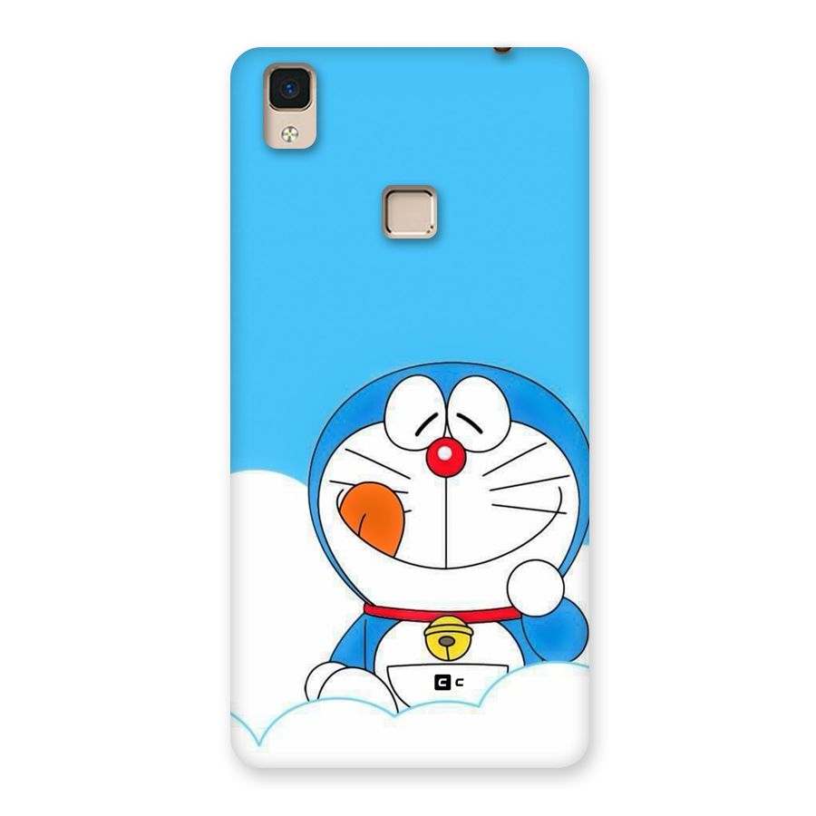 Doremon On Clouds Back Case for V3 Max