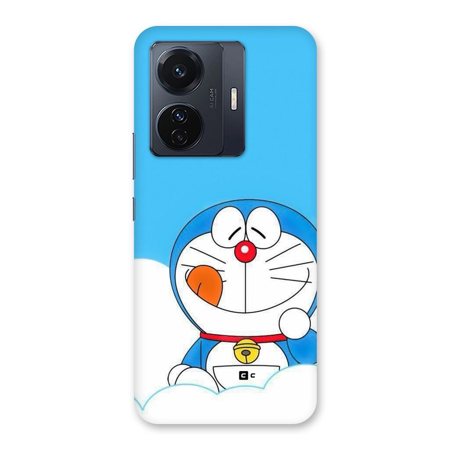Doremon On Clouds Back Case for Vivo T1 Pro