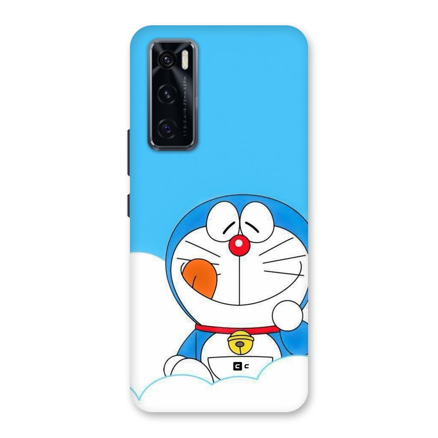 Doremon On Clouds Back Case for Vivo V20 SE