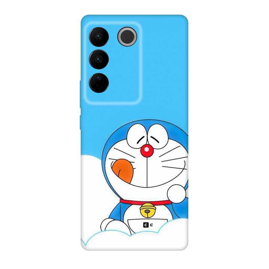 Doremon On Clouds Back Case for Vivo V27