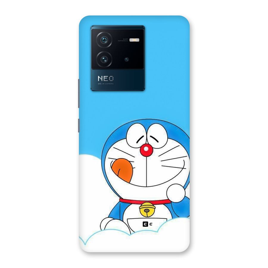 Doremon On Clouds Back Case for Vivo iQOO Neo 6 5G