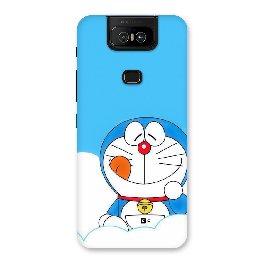 Doremon On Clouds Back Case for Zenfone 6z
