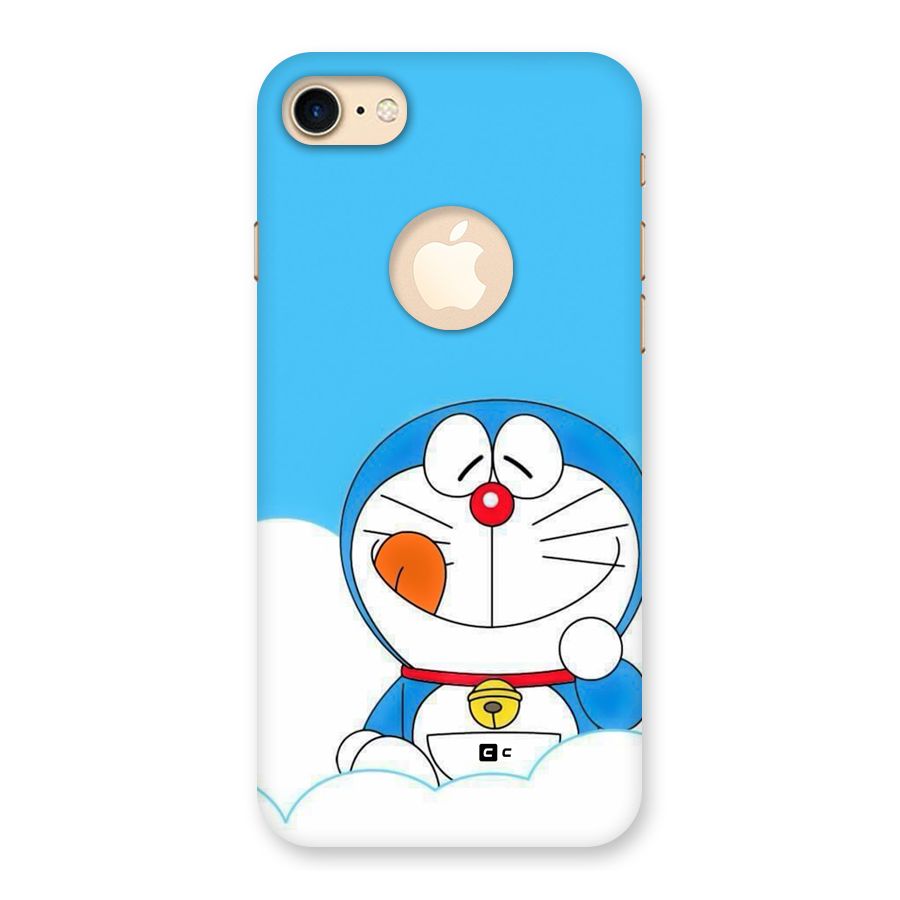 Doremon On Clouds Back Case for iPhone 7 Logo Cut