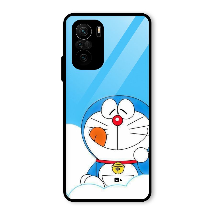 Doremon On Clouds Glass Back Case for Mi 11X Pro
