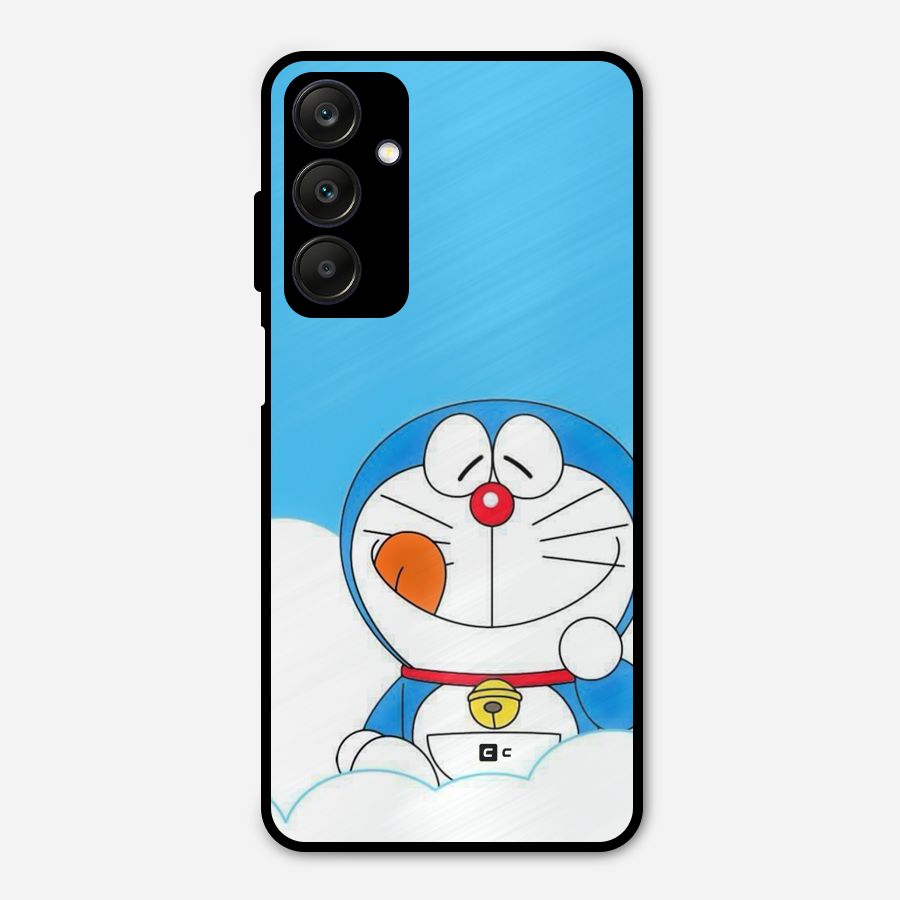 Doremon On Clouds Metal Back Case for Galaxy A25 5G