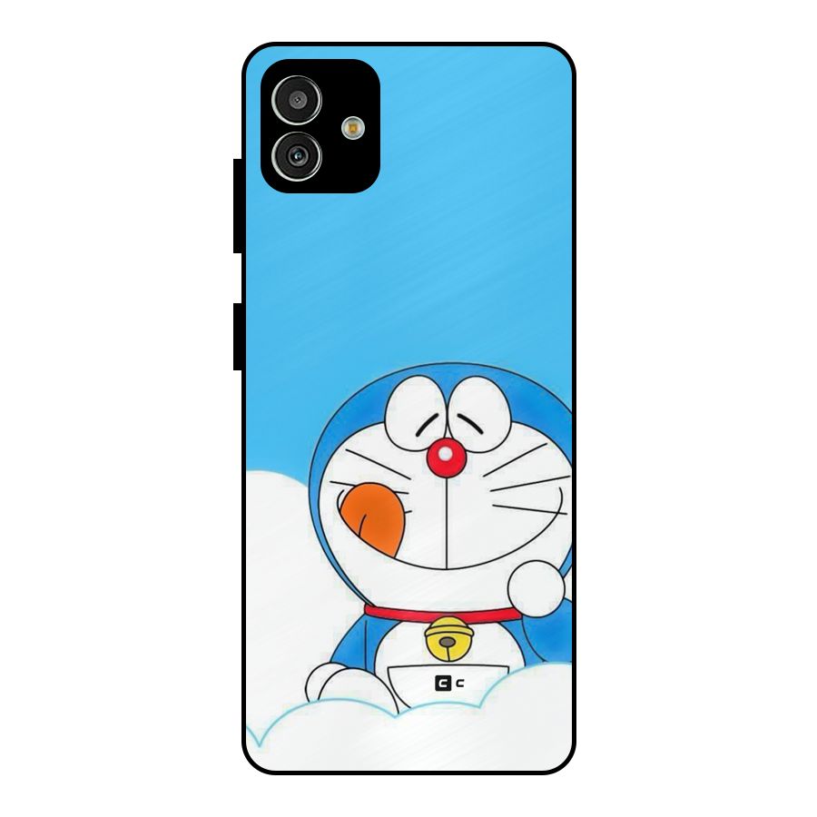 Doremon On Clouds Metal Back Case for Galaxy M13 5G
