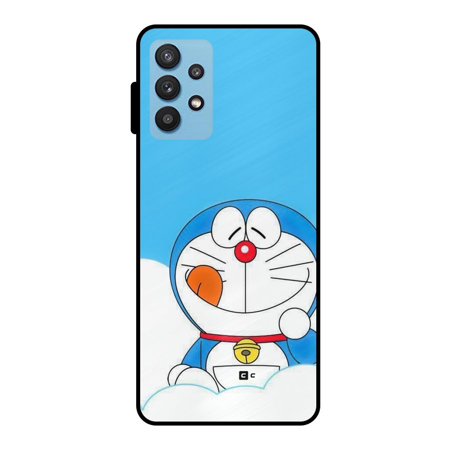 Doremon On Clouds Metal Back Case for Galaxy M32 5G