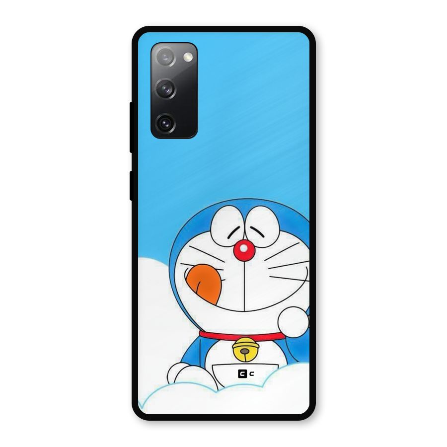 Doremon On Clouds Metal Back Case for Galaxy S20 FE