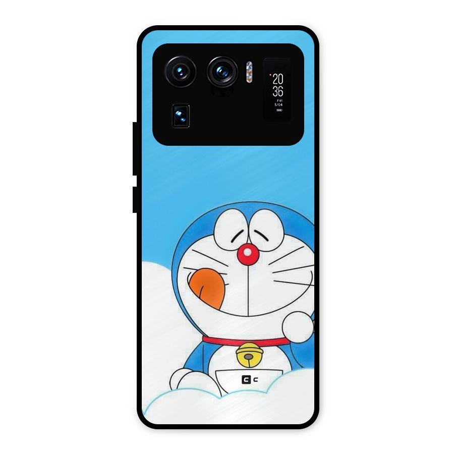 Doremon On Clouds Metal Back Case for Mi 11 Ultra