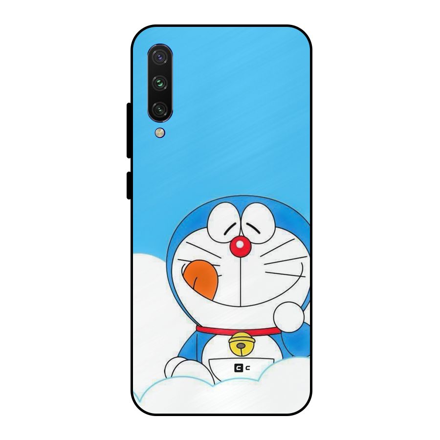 Doremon On Clouds Metal Back Case for Mi A3