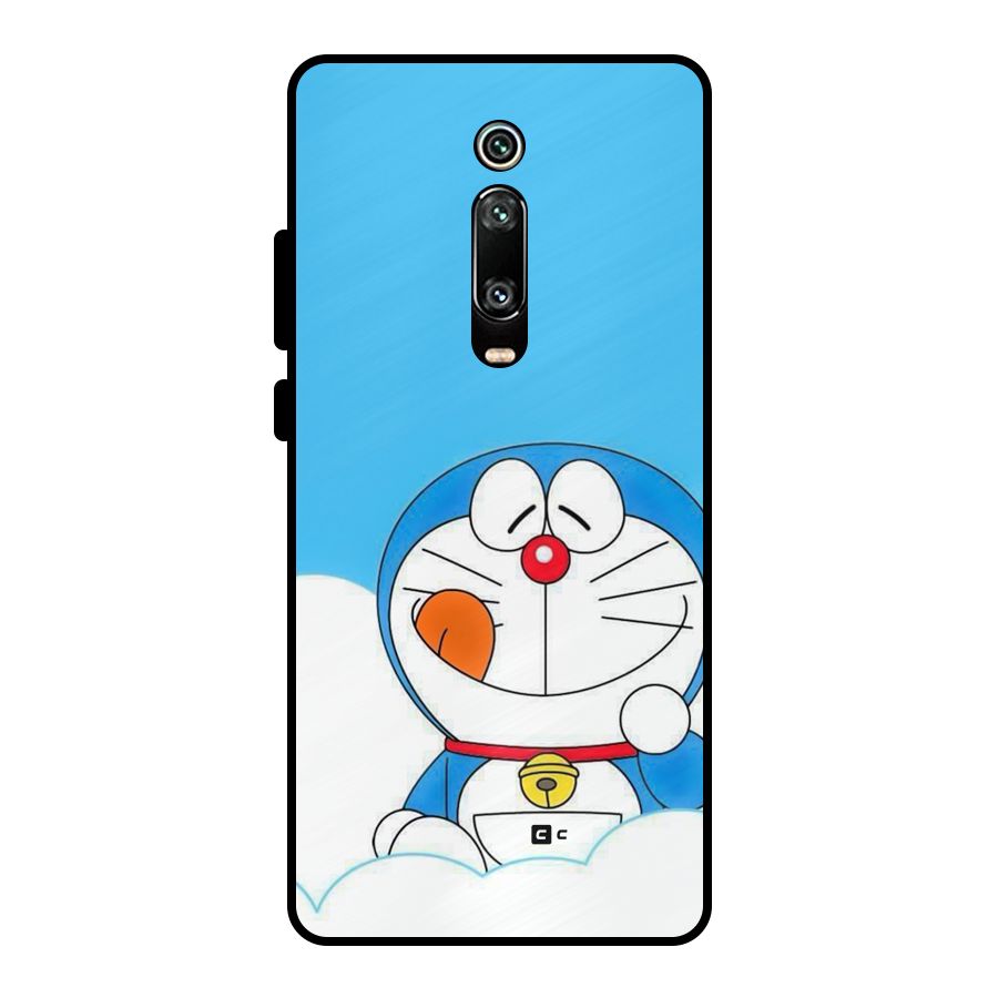 Doremon On Clouds Metal Back Case for Redmi K20