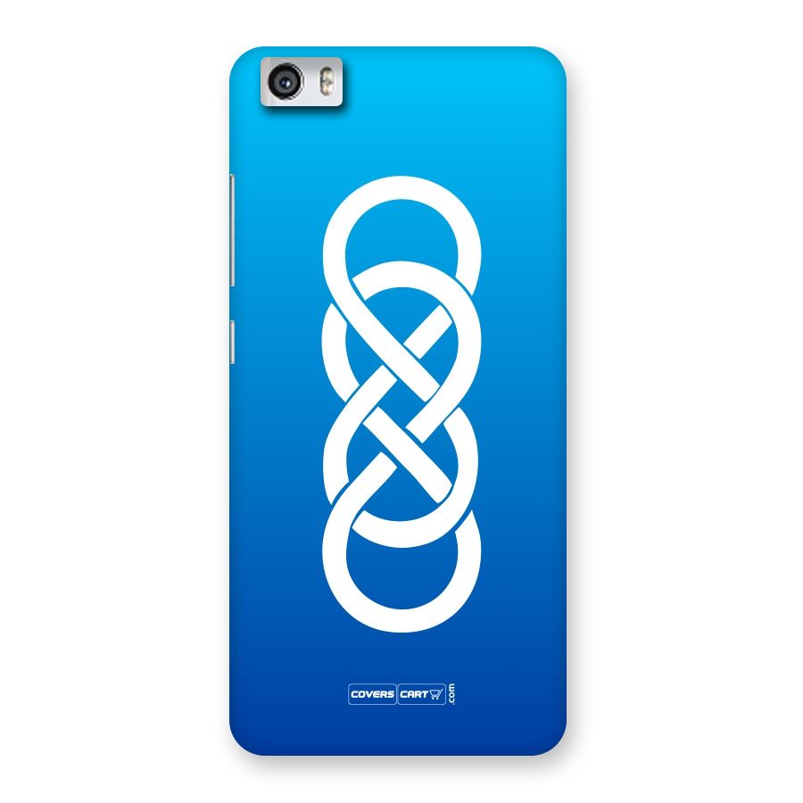 Double Infinity Blue Back Case for Xiaomi Redmi Mi5
